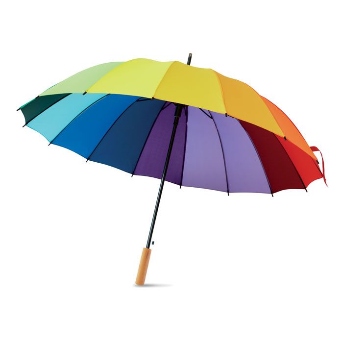 BOWBRELLA 27 tuuman sateenkaari sateenvarjo