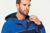 Kaksivärinen Softshell-takki - 3 kerrosta - Unisex pitkähihainen