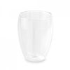Vasos cocina machiato de cristal transparente vista 1
