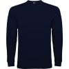 Camisetas manga larga roly ponter de 100% algodón azul marino con impresión vista 1