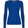 Camisetas manga larga roly extreme mujer de 100% algodón azul royal con impresión vista 1