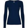 Camisetas manga larga roly extreme mujer de 100% algodón azul marino con impresión vista 1