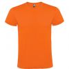 Camisetas manga corta roly atomic 150 de 100% algodón naranja vista 1